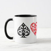 トランプスーツ記号 マグカップ (左)