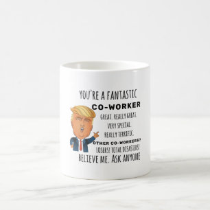 トランプス同僚のおもしろい誕生日贈答品 コーヒーマグカップ