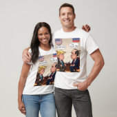 トランプゼレンスキー会議Tシャツ Tシャツ (ユニセックス)