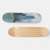 トランプタワーシカゴリバー スケートボード (横)