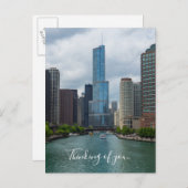 トランプタワーシカゴリ考えるバーズオブユー ポストカード (正面/裏面)