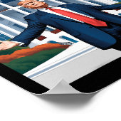 トランプダディズホームホワイトハウス ポスター (角)