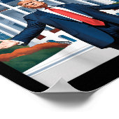 トランプダディズホームホワイトハウス ポスター (角)