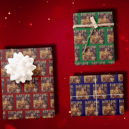 トランプダディズホームホワイトハウス | 切り札ギフト ラッピングペーパーシート