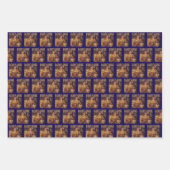 トランプダディズホームホワイトハウス | 切り札ギフト ラッピングペーパーシート (正面3)