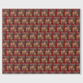 トランプダディズホームホワイトハウス | 切り札ギフト ラッピングペーパー (フラット)