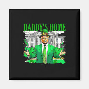 トランプダディズホームホワイトハウスSt patricks day2025 マグネット