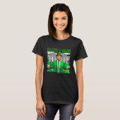 トランプダディズホームホワイトハウスSt patricks day Tシャツ (正面フル)