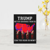 トランプダンスサンタクロース カード (黄色い花)