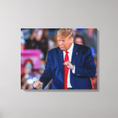 トランプダンス 面白い キャンバスプリント (正面)