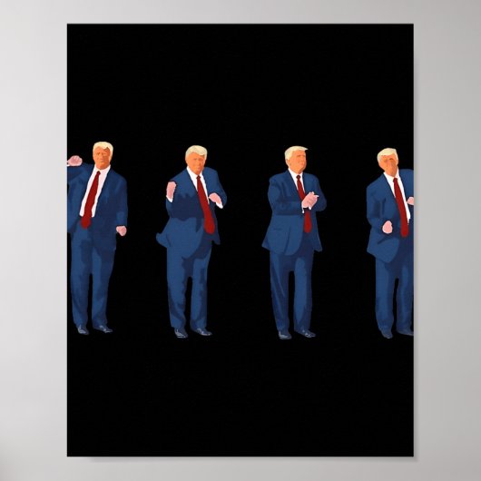 トランプダンス 4th Of July トランプ 2025 ポスター (正面)
