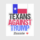 トランプテキサス州民主党ラップトップに対するTexans シール (シート)