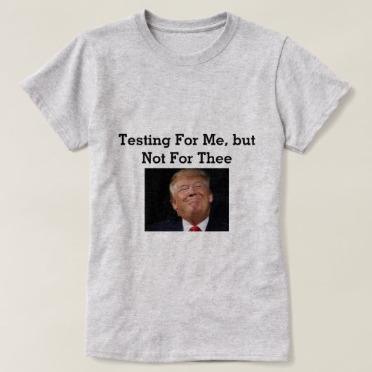 トランプテストTシャツ Tシャツ (デザイン正面)
