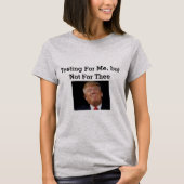 トランプテストTシャツ Tシャツ (正面)