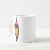 トランプトゥーペの猫 コーヒーマグカップ (正面左)