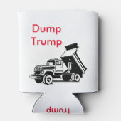 トランプトラックをダンプする 缶クーラー (裏面)