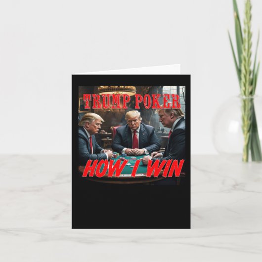 トランプトランプのポーカー カード (正面)