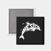 トランプドルフィン抗議アンチトランプ政治 マグネット (正面/裏面)