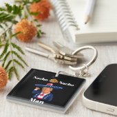 トランプナチナチマンキーチェーン キーホルダー (正面右)