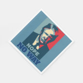 トランプノープノーウェイペーパーナプキン スタンダードランチョンナプキン (角)