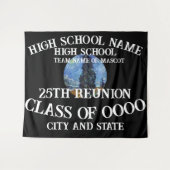 トランプハイスクール懇親会2024誕生日 タペストリー (正面(横))