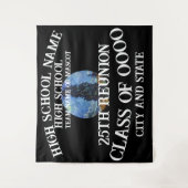 トランプハイスクール懇親会2024誕生日 タペストリー (正面)