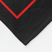 トランプハロウィーンの衣装 フリースブランケット (角)