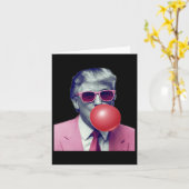 トランプバおもしろいブルガムYumギフト カード (黄色い花)