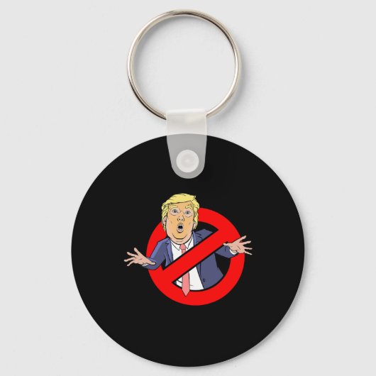 トランプバスターズ 抵抗Tシャツ キーホルダー (正面)