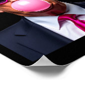 トランプバブルガムピンク ポスター (角)