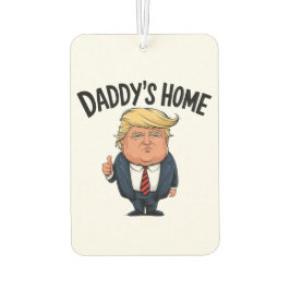 トランプパパが帰ってきた カーエアーフレッシュナー