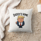 トランプパパが帰ってきた クッション (ブランケット)