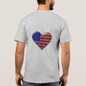 トランプパーソナライズされた Tシャツ (裏面)