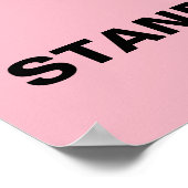 トランプパーティーに立ち向かう国 ポスター (角)