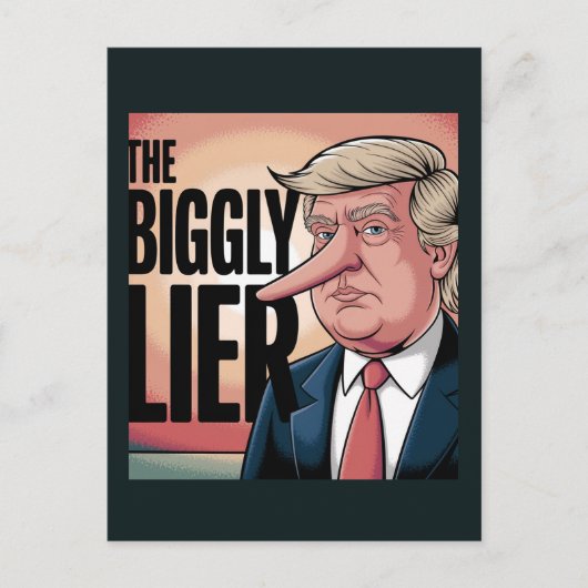 トランプビッグリー漫画 ポストカード (正面)