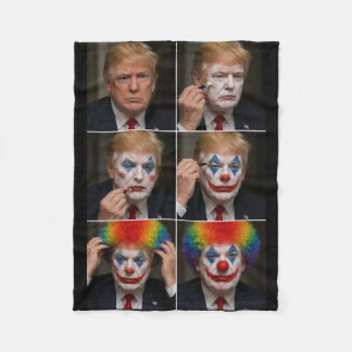 トランプピエロブランケット フリースブランケット