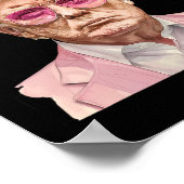 トランプピンクサングルマガダディおもしろいトランプ2024 ポスター (角)