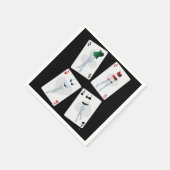 トランプファンシー紙ナプキンス スタンダードカクテルナプキン (角)