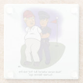 トランプフェロニスガラスコースター ガラスコースター (裏面)