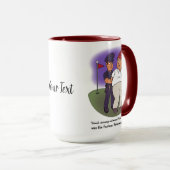 トランプフェロニースコーヒーマグ マグカップ (正面右)