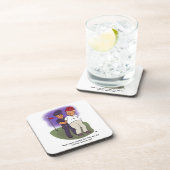 トランプフェロニー懸命プラスチックコースター コースター (右側)