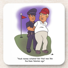 トランプフェロニー懸命プラスチックコースター コースター