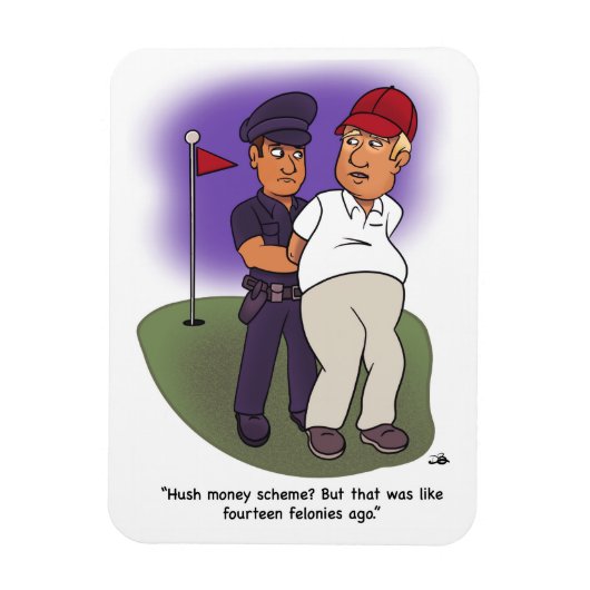 トランプフェロニー磁石 マグネット (縦)