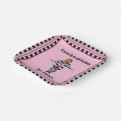 トランプフェントフェロン紙プレート ペーパープレート (傾斜あり)