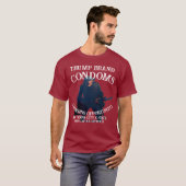 トランプブランド コンドーム ライセンス商機 Tシャツ (正面フル)