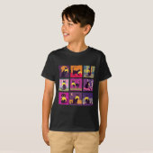 トランプヘアの面白い子供のない猫のレディ Tシャツ (正面フル)