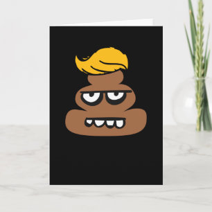トランプヘアウンチハロウィンコスチューム笑わされるかわいい カード