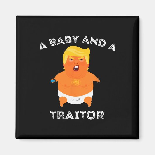 トランプベビーと裏切り者 マグネット (正面)