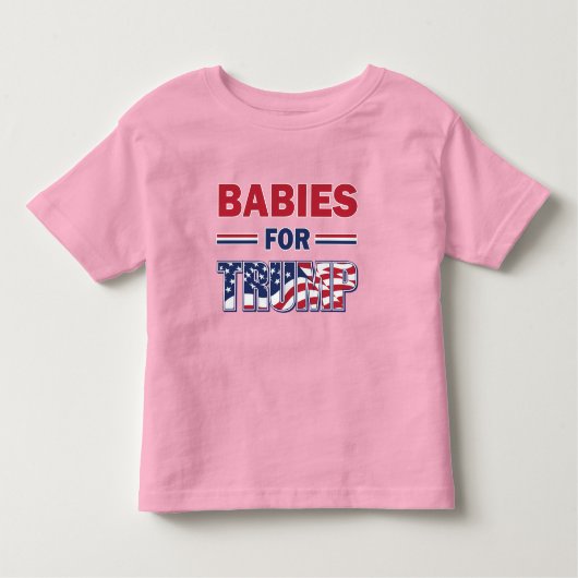 トランプベビー トドラーTシャツ (正面)