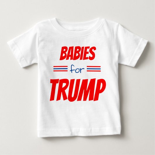トランプベビーTシャツ用ベビー ベビーTシャツ (正面)